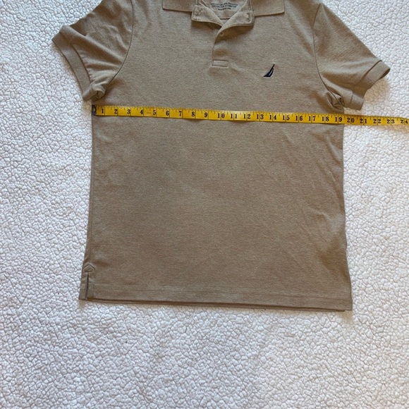 Náutica Men's bundle 2 Polo Shirts - Purple and tan - Picture 3 of 11